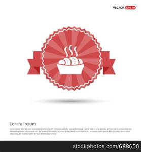 food icons - Red Ribbon banner