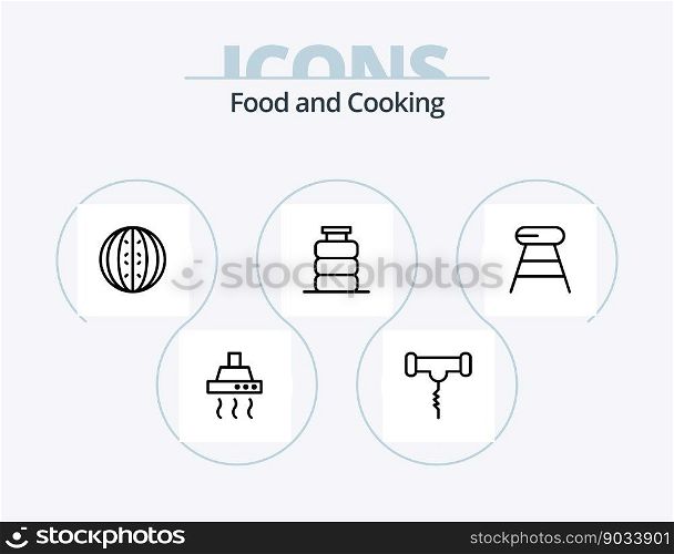 Food Line Icon Pack 5 Icon Design. cranberry. food. drink. drink. life