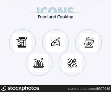 Food Line Icon Pack 5 Icon Design. . fruit. rice. food. nectar