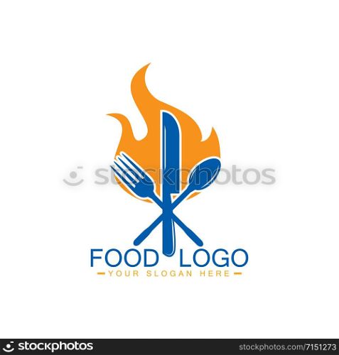 Food logo vector logo design.