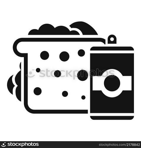 Food meal icon simple vector. Dinner healthy. School food. Food meal icon simple vector. Dinner healthy