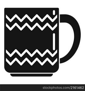 Food mug icon simple vector. Coffee cup. Hot ceramic mug. Food mug icon simple vector. Coffee cup