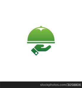 Food service icon logo vector design