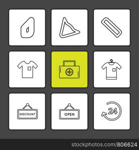 food , shopping , food items , crockery , health , spoon , coffee , world , globe , board , 24 hours , icon, vector, design, flat, collection, style, creative, icons