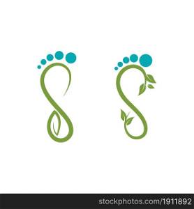 Foot Care Logo Template vector icon illustration design