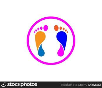 foot Logo Template