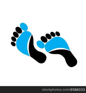 foot logo template