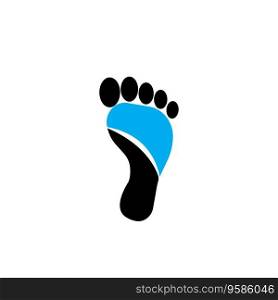 foot logo template