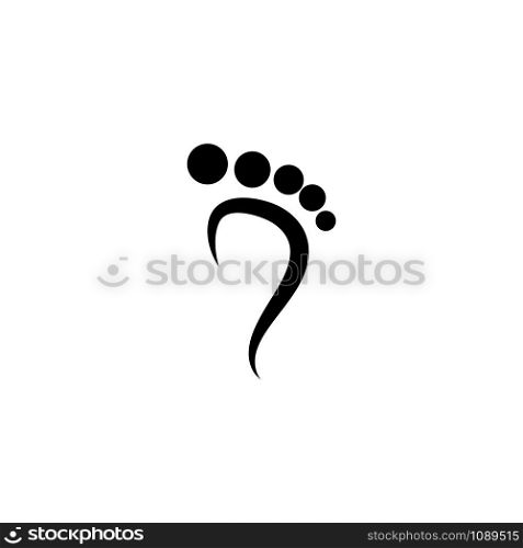 Foot Logo Template vector symbol nature