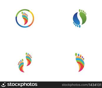 Foot relaxation icon vector illustration