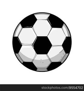 foot soccer ball cartoon. game tournament, championship goal, symbol competition foot soccer ball sign. isolated symbol vector illustration. foot soccer ball cartoon vector illustration
