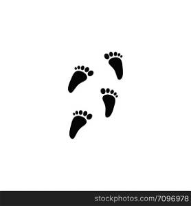 foot template vector design