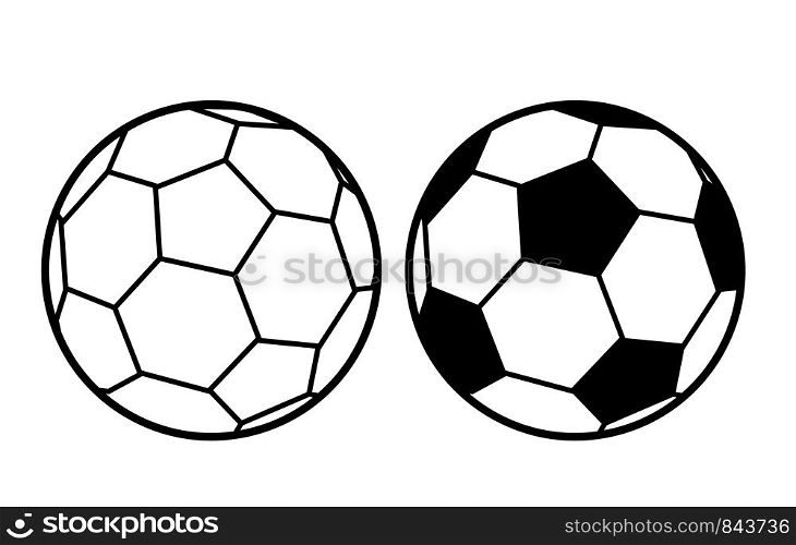 football ball sports activity play competition tournament, stock vector illustration