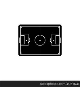 football field icon logo vector design template