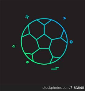 football icon vector design