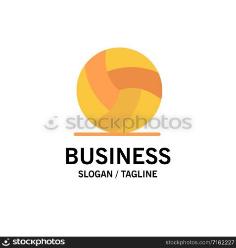 Football, Ireland, Game, Sport Business Logo Template. Flat Color