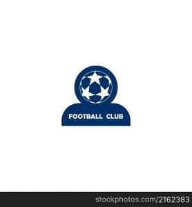 football logo vector illustration design template