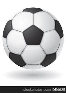 football soccer ball vector illustration isolated on white background