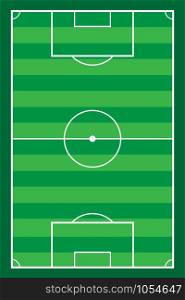 football soccer stadiun field vector illustration