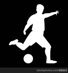 Footballer icon .
