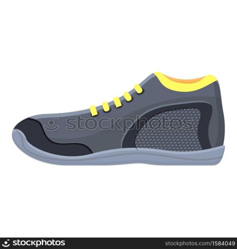 Footwear sneakers icon. Cartoon of footwear sneakers vector icon for web design isolated on white background. Footwear sneakers icon, cartoon style