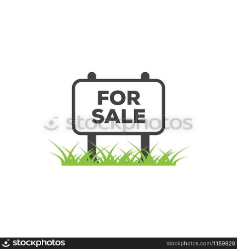 For sale sign graphic design template vector isolated illustration. For sale sign graphic design template vector isolated