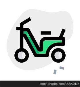 For shorter distances utilize moped bike.
