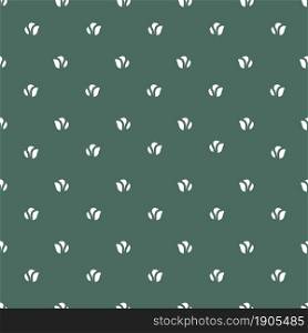 For textile, wallpaper, wrapping, web backgrounds and other pattern fills. Abstract vector seamless pattern design with leaves