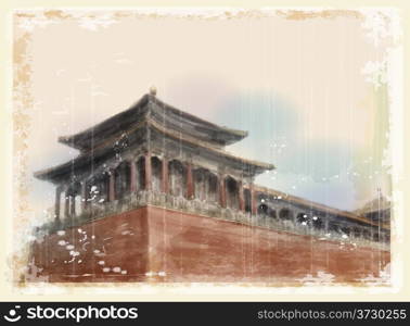 forbidden city in beijing, China