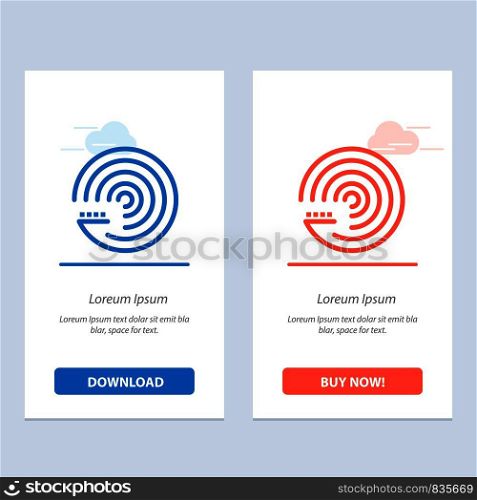 Forecasting, Model, Forecasting Model, Science Blue and Red Download and Buy Now web Widget Card Template