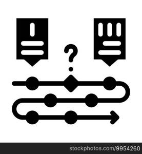 forget communication stage of call center glyph icon vector. forget communication stage of call center sign. isolated contour symbol black illustration. forget communication stage of call center glyph icon vector illustration