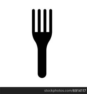 fork, icon on isolated background