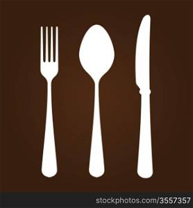 Fork Knife and Spoon