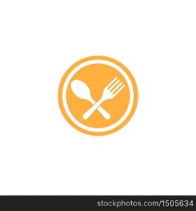 Fork logo template vector icon design