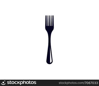 fork logo vector illustration template