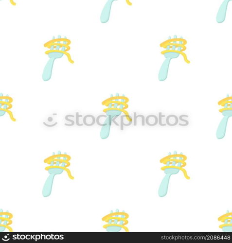 Fork pattern seamless background texture repeat wallpaper geometric vector. Fork pattern seamless vector