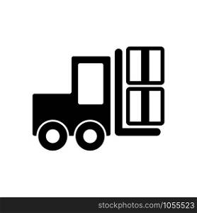 forklift icon vector design template