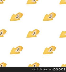 Fortune cookies pattern seamless background texture repeat wallpaper geometric vector. Fortune cookies pattern seamless vector
