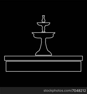 Fountain icon .