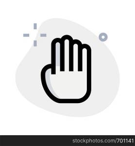 Four fingers gesture to switch between applications
