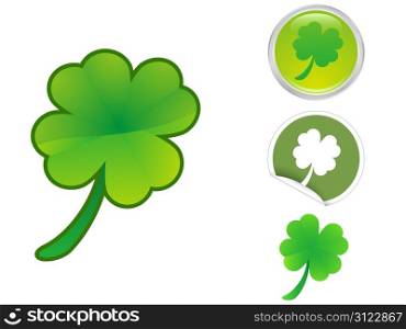 Four Leaf Clover icon for saint patrick&rsquo;s day