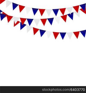 Fourth of July, Independence day of the United States. Happy Birthday America. Vector Illustration EPS10. Fourth of July, Independence day of the United States. Happy Bir