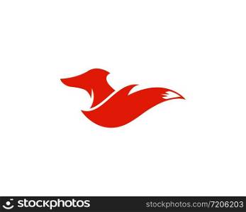 Fox logo vector template