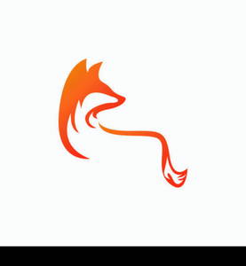 Fox vector illustration silhouette icon design