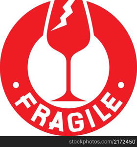 Fragile st&vector illustration