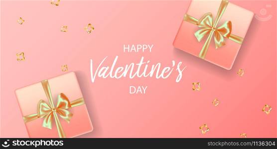 Frame composition with space for your text. Romantic background. Valentine&rsquo;s day concept .
