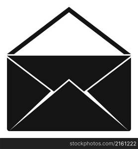 Frame envelope icon simple vector. Envelop card. Mail letter. Frame envelope icon simple vector. Envelop card