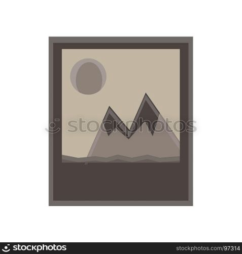 Frame photo picture vector background design vintage retro white art wall illustration blank isolated old
