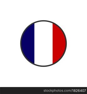 France flag icon vector design templates on white background