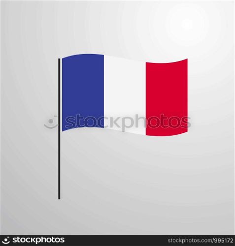 France waving Flag